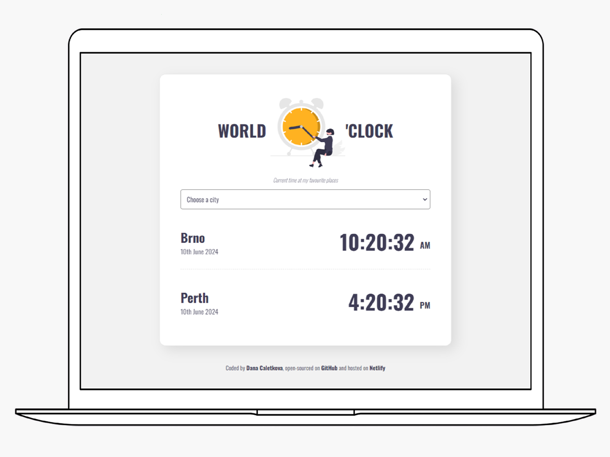 world clock app preview